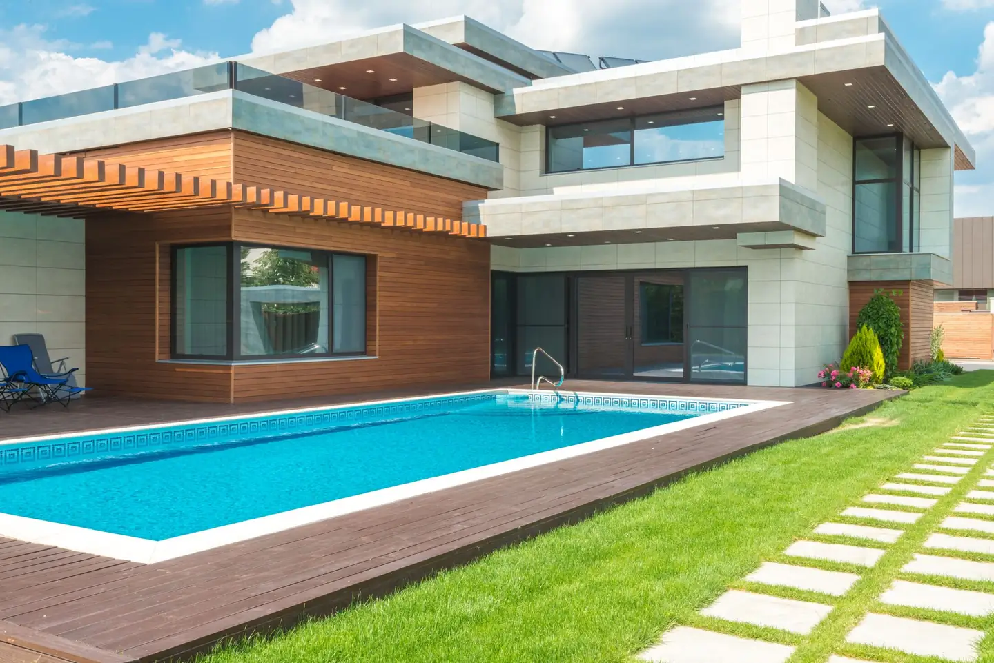 Swimming pool built in Windsor Downs, NSW